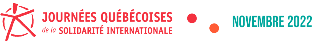 Logo JQSI 2022 - 25e Journées québécoises de la solidarité interantionale (JQSI)