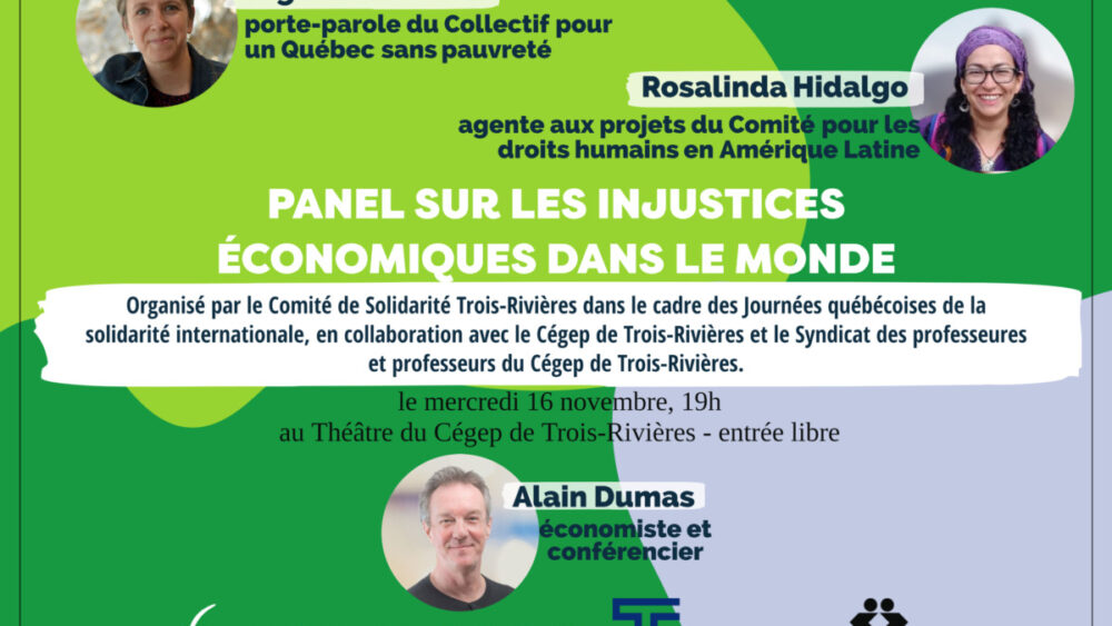 Panel injustices économique